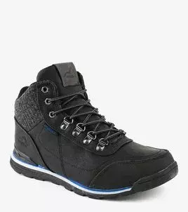 Černé zateplené sněhové boty MXC-7585