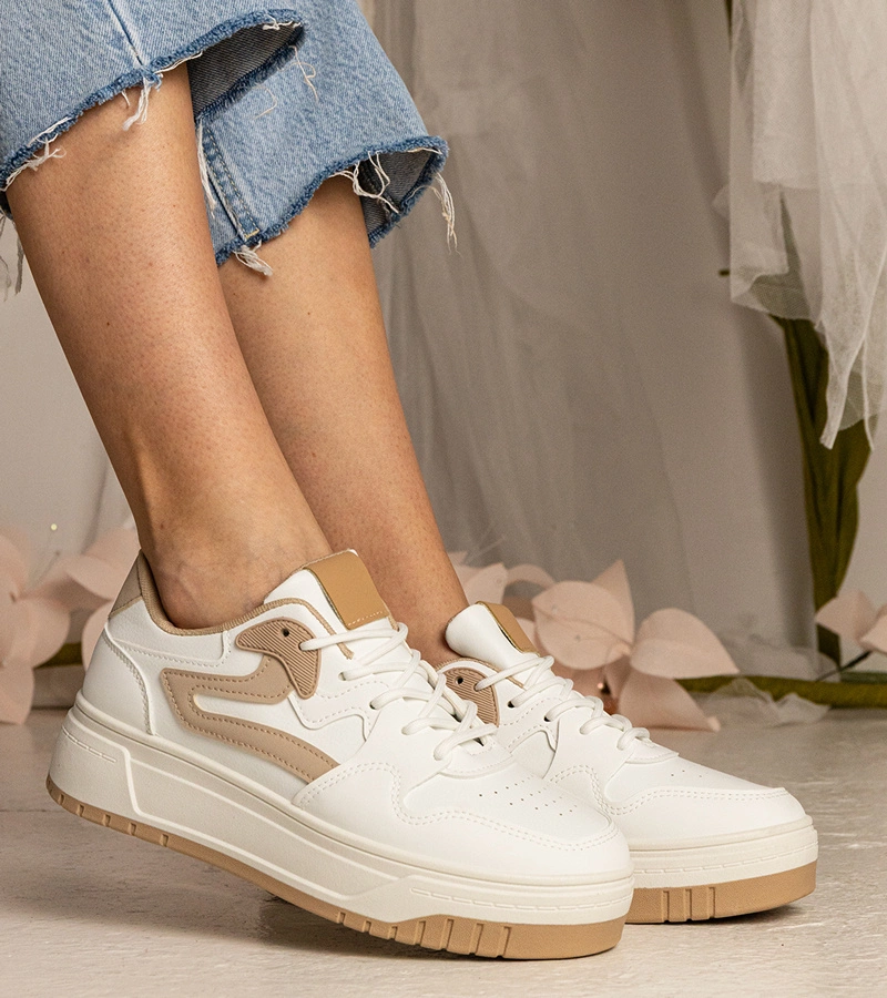 Bílé tenisky dámské sportovní Seisha