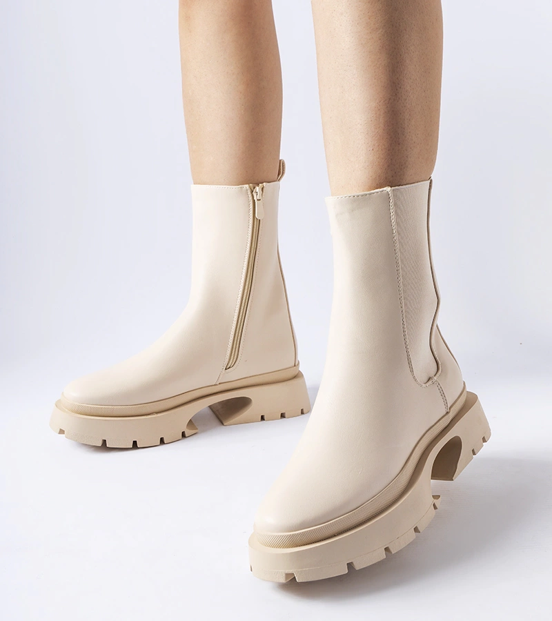 Bežové zateplené botky Mombello