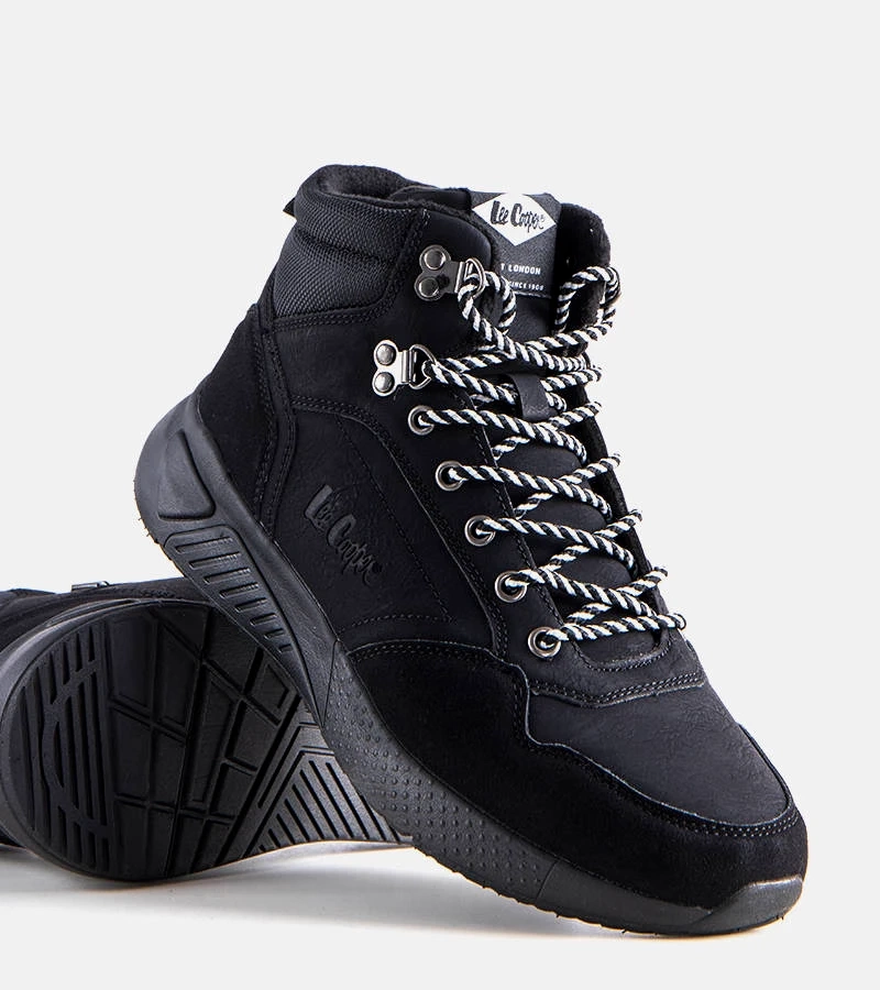 Černé zateplené návleky LCJ-22-31-1460M