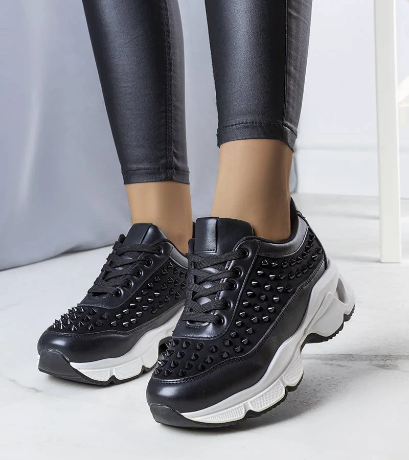 Černé dámské tenisky Suzeta