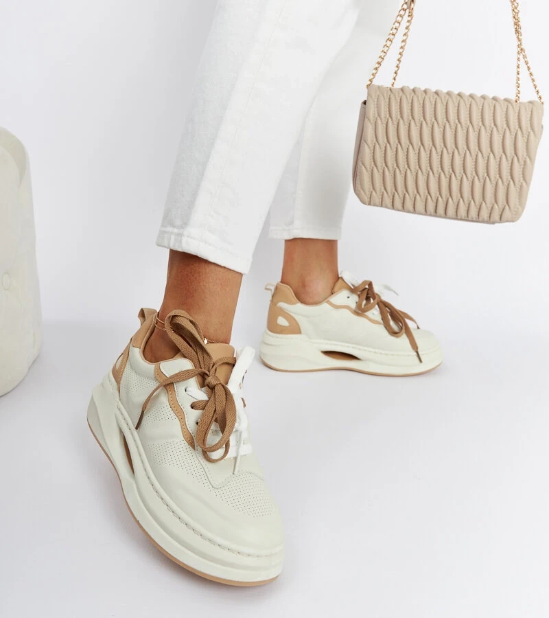 Bežové tenisky Galdino