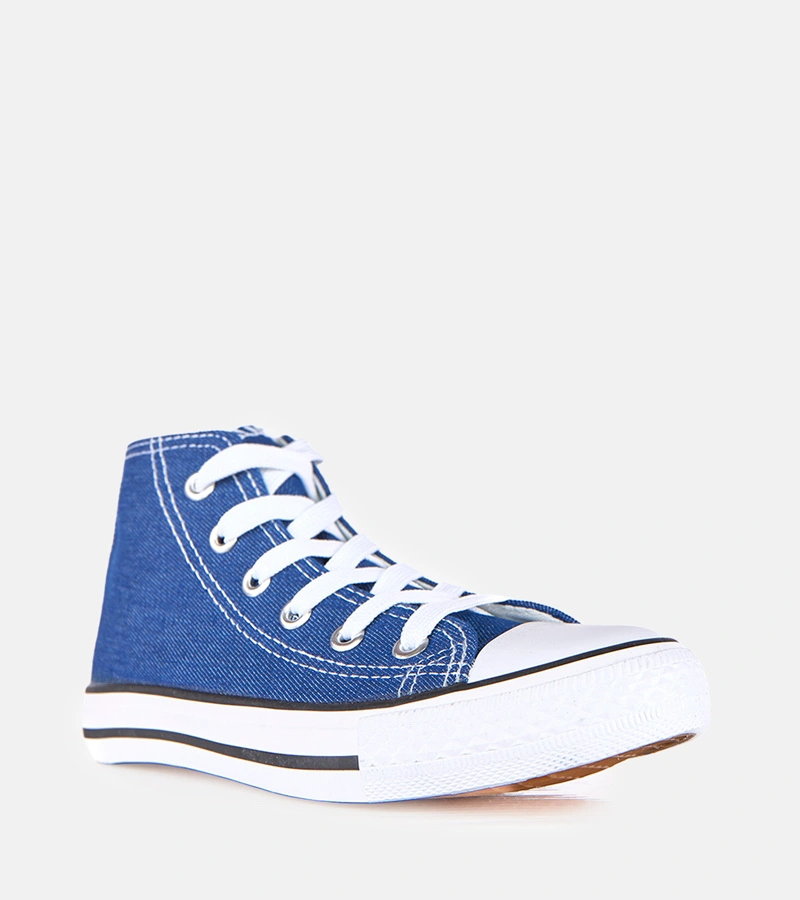 Modré dětské kotníkové tenisky Frenis