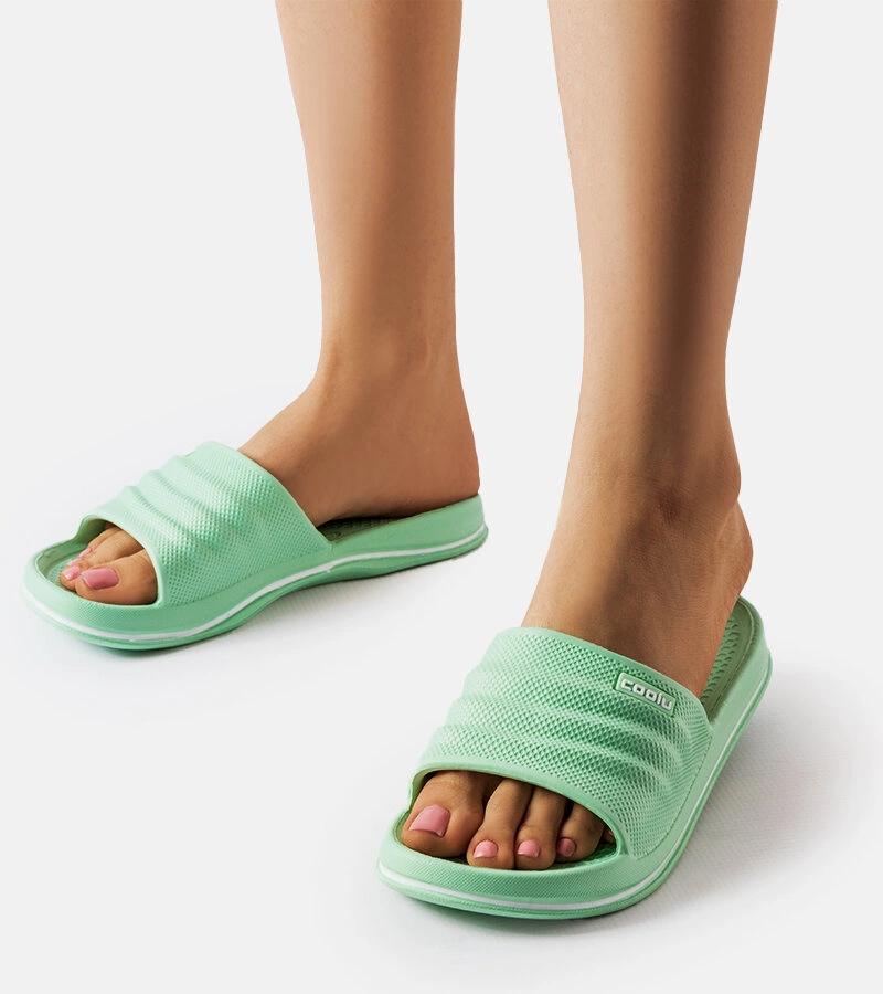 Zelené žabky do bazénu Kathrin