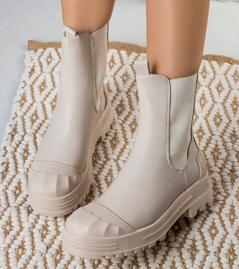 Crispo dámské béžové boty