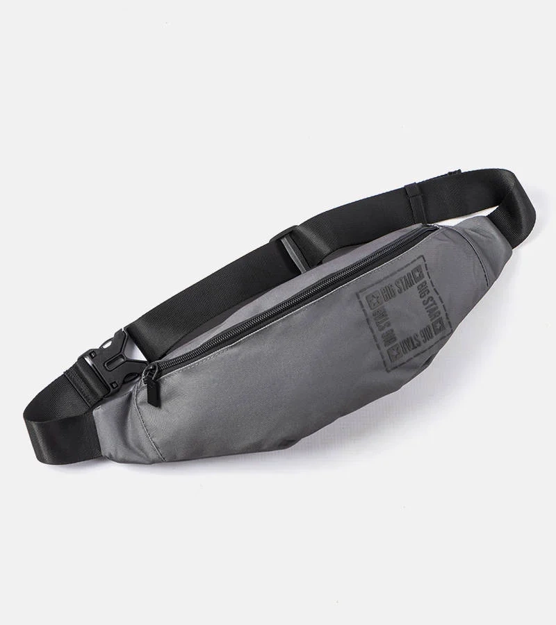 Šedá ledvinka s popruhem Big Star II574032