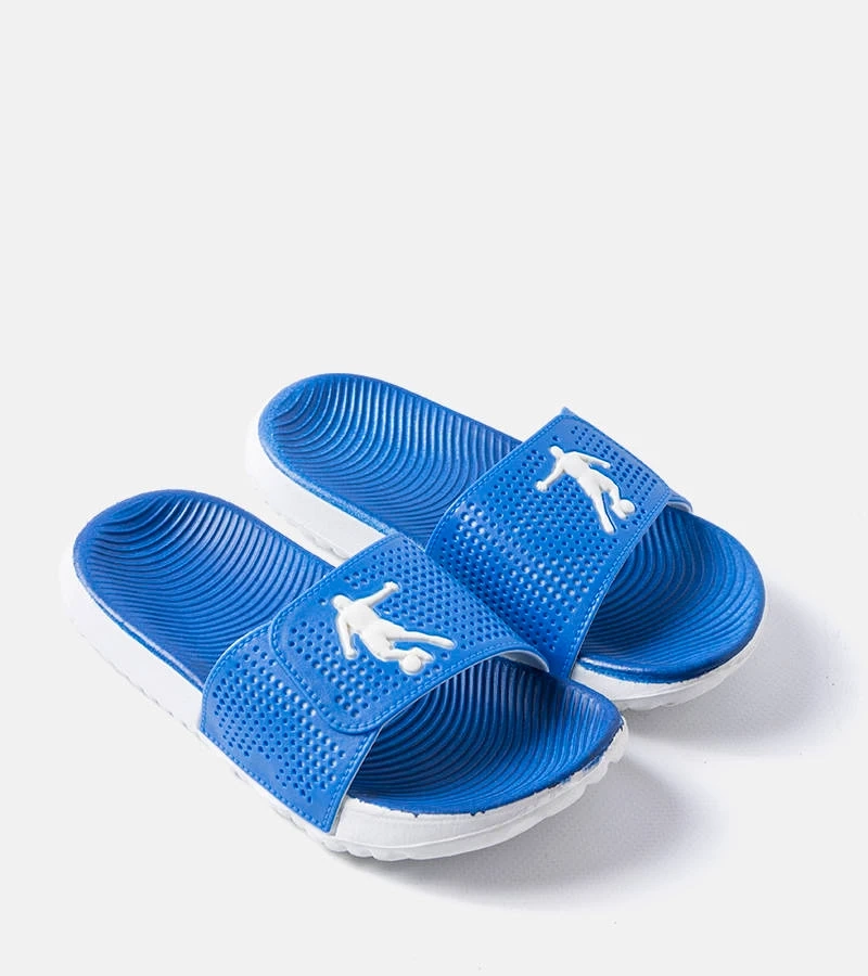 Bílomodré gumové žabky Athens