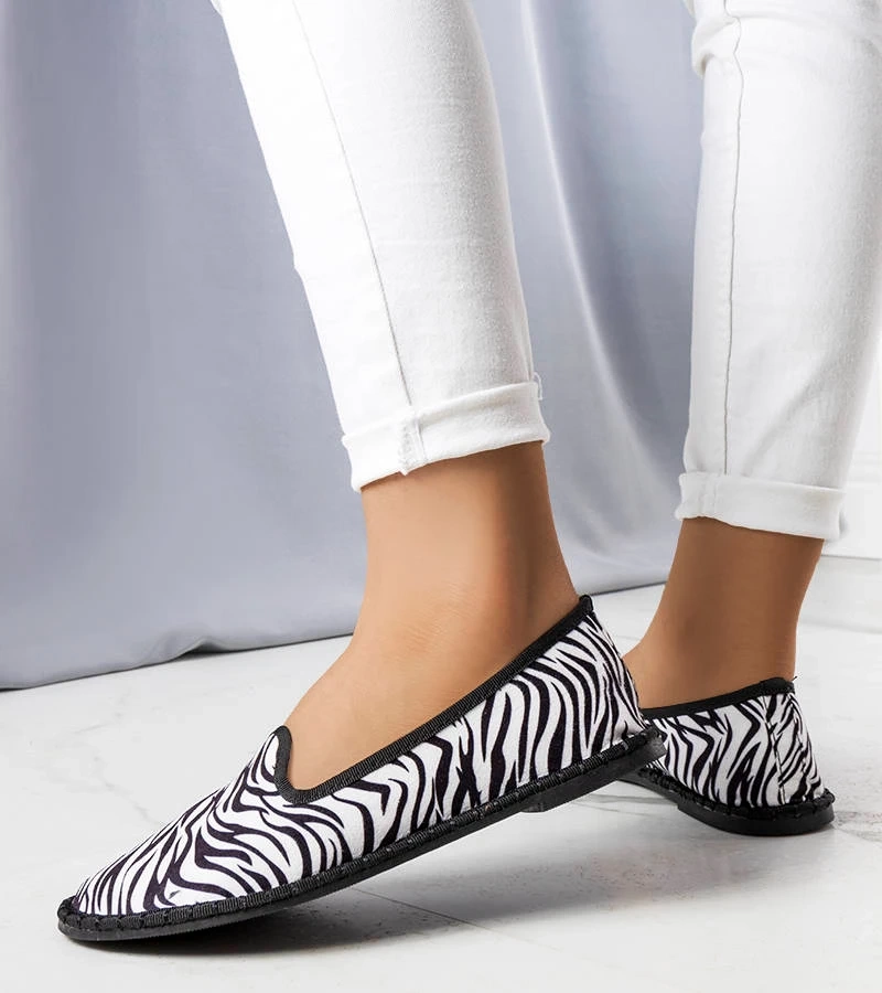 Baleríny Ermengardi se zvířecím potiskem