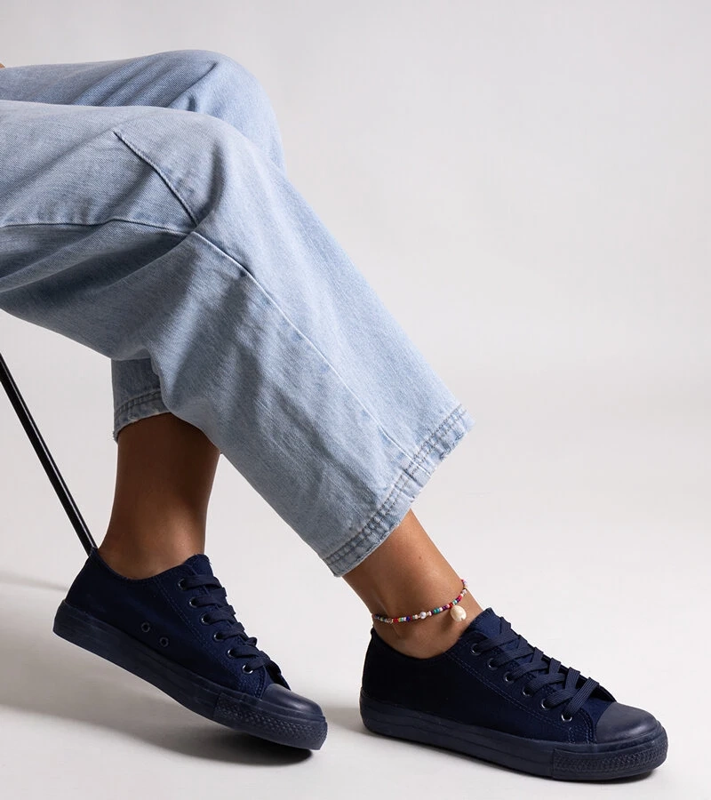 Modré klasické tenisky Nudar