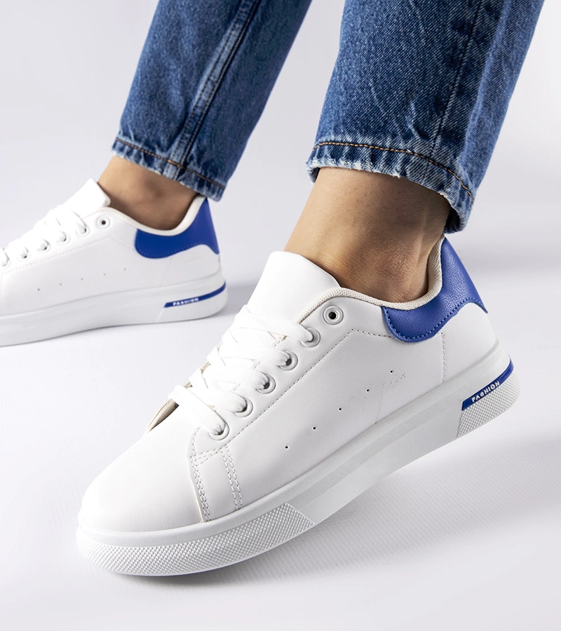 Bílo-modré tenisky Leland