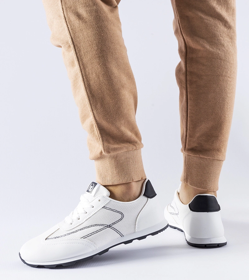 Bílé sportovní tenisky Pinarella