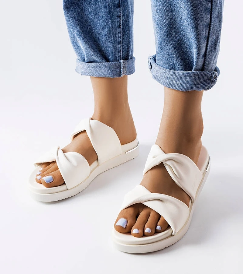 Bílé žabky Big Star LL274A121