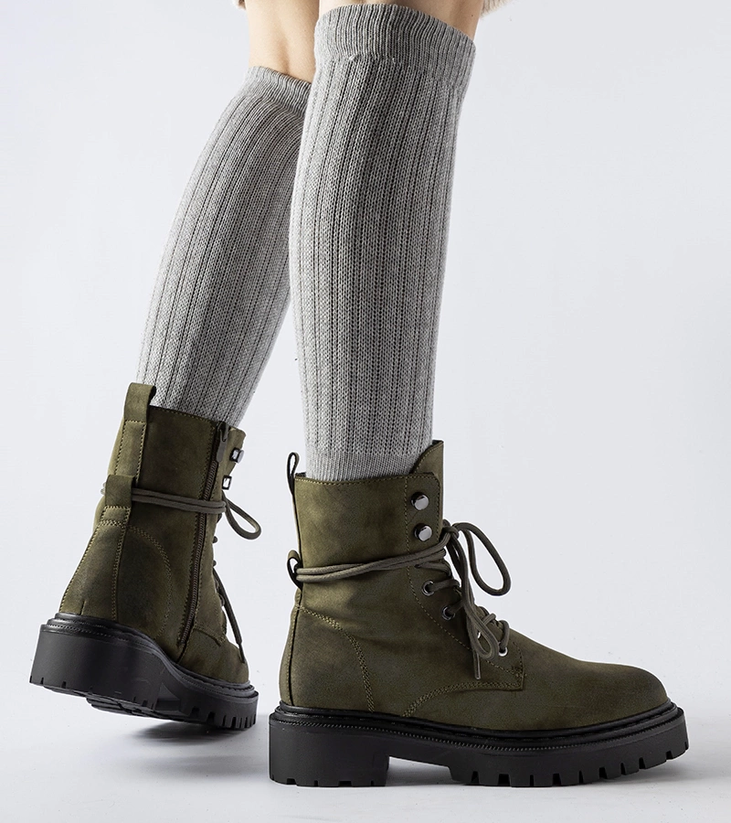 Zelené ploché trapery s ochranou Brattle