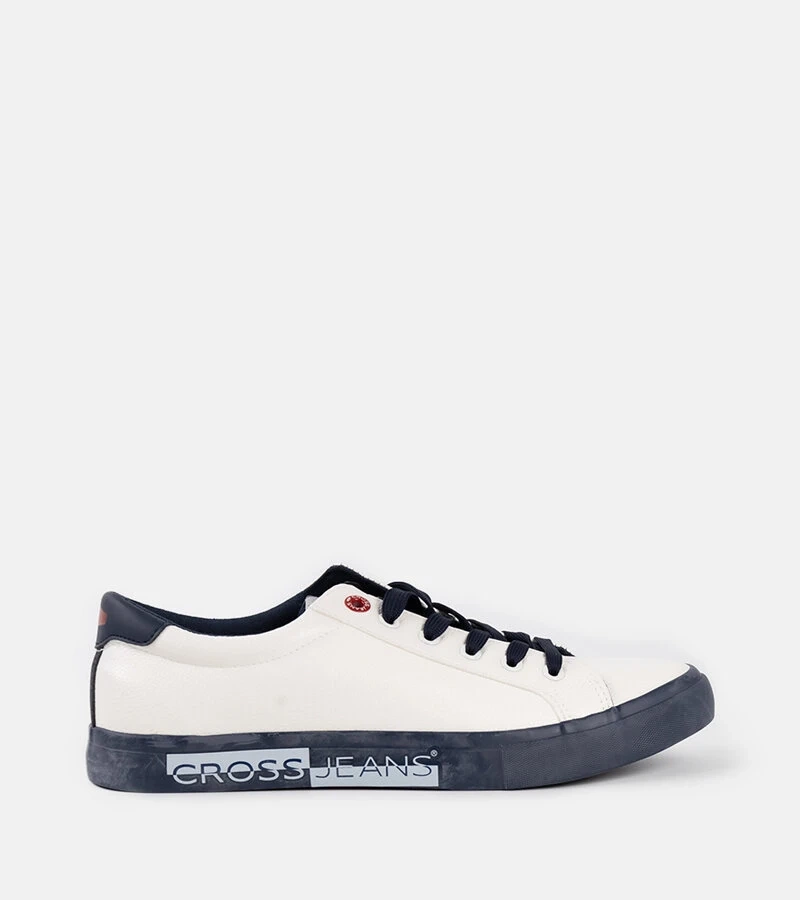 Bílo-modré pánské tenisky CROSS JEANS