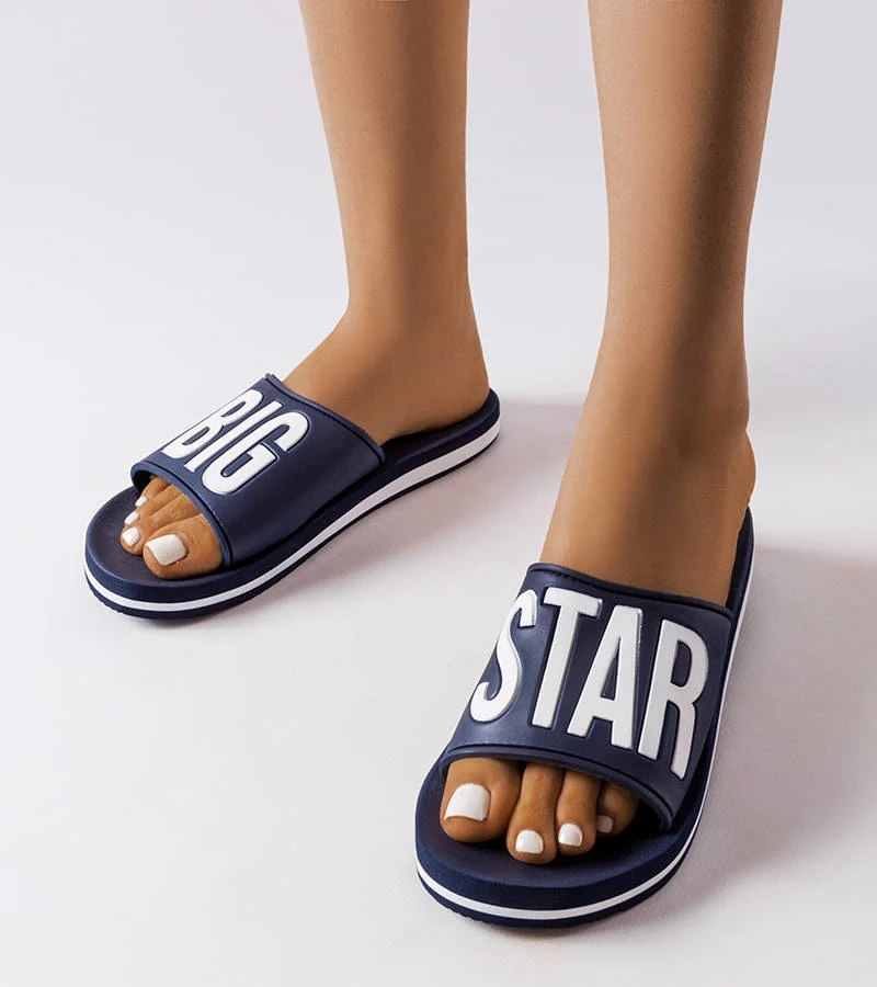 Námořnicky modré žabky Big Star JJ274A323