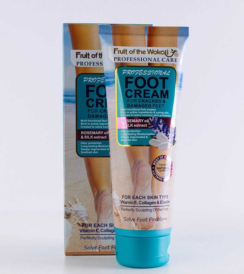 Krém na nohy Fruit of the Wokali Rozmarýnový olej & hedvábný extrakt 130ml