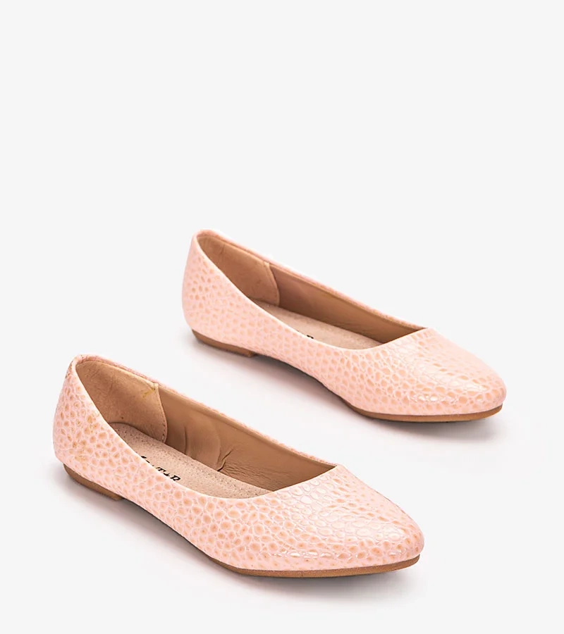 Růžové baleríny Aquarine