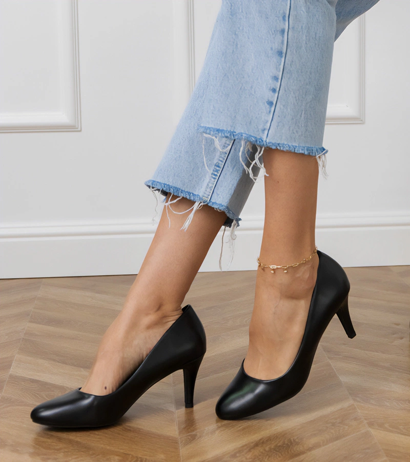 Černé dámské klasické lodičky Veris