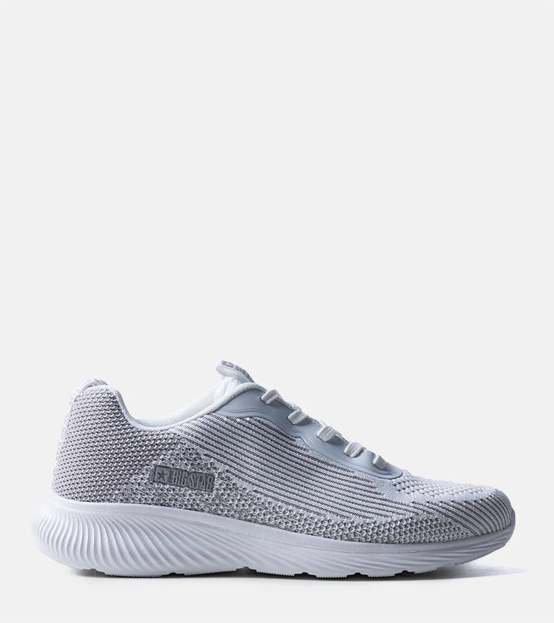 Bílé a šedé pánské tenisky Big Star JJ174286