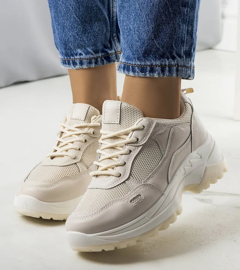 Béžová sportovní obuv Depretis