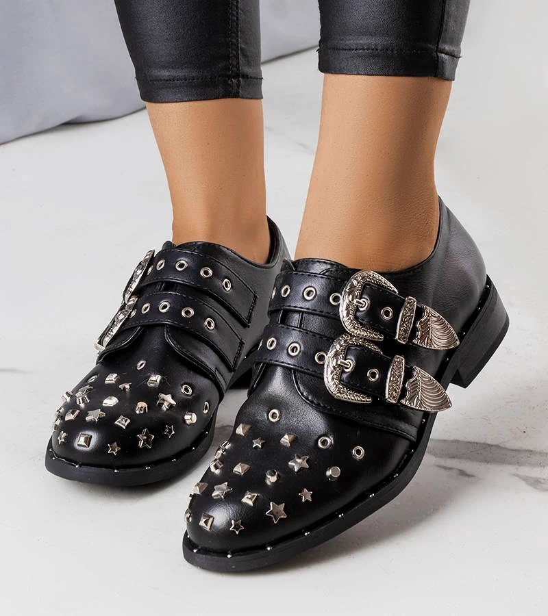 Černé polobotky Boisi