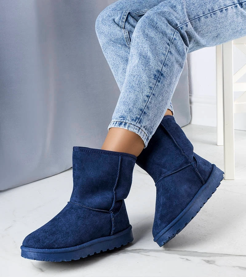 Námořnicky modré zateplené sněhule Hank