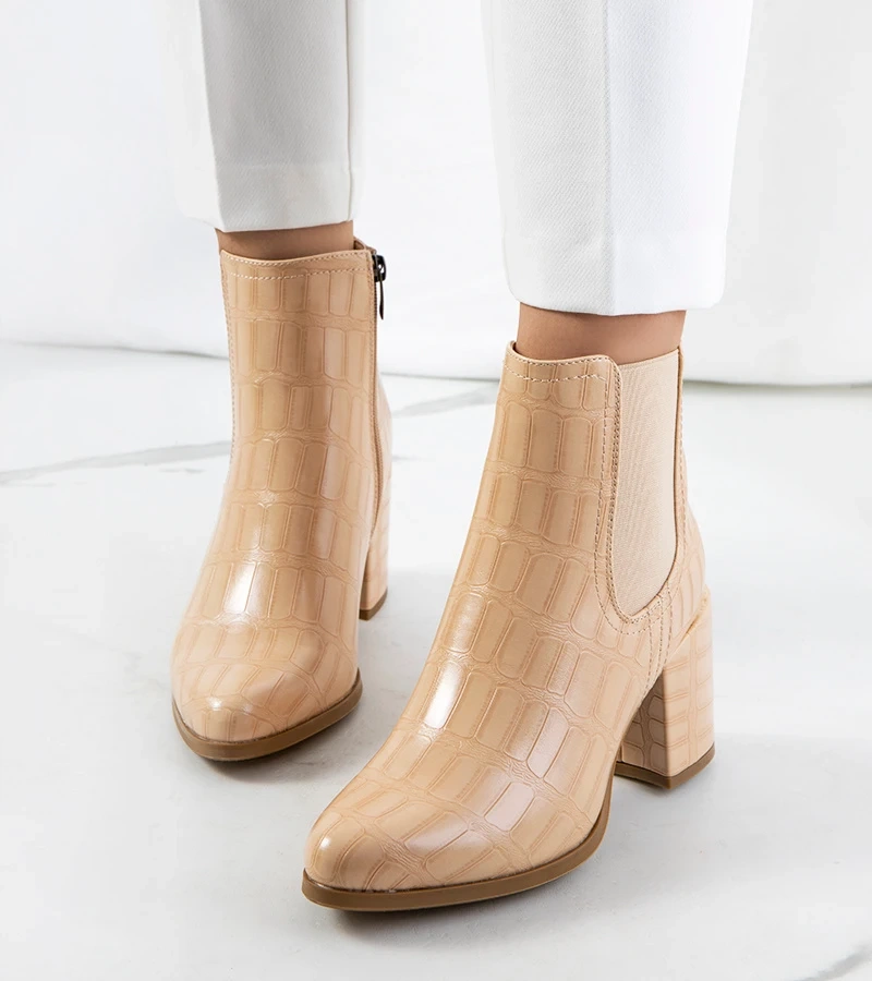 Béžová boty Easthaven