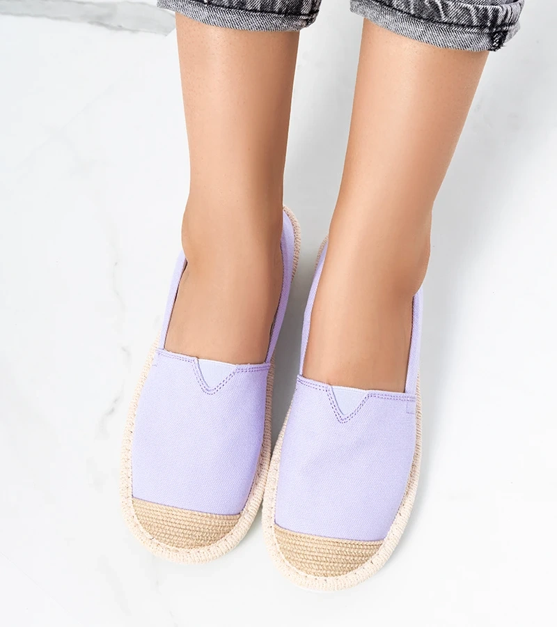 Dámské fialové espadrilky Tanner