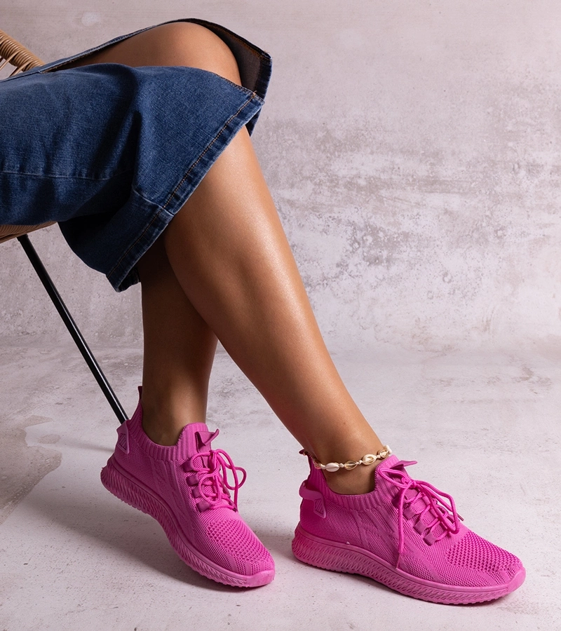 Tmavě růžové sportovní tenisky Khitam