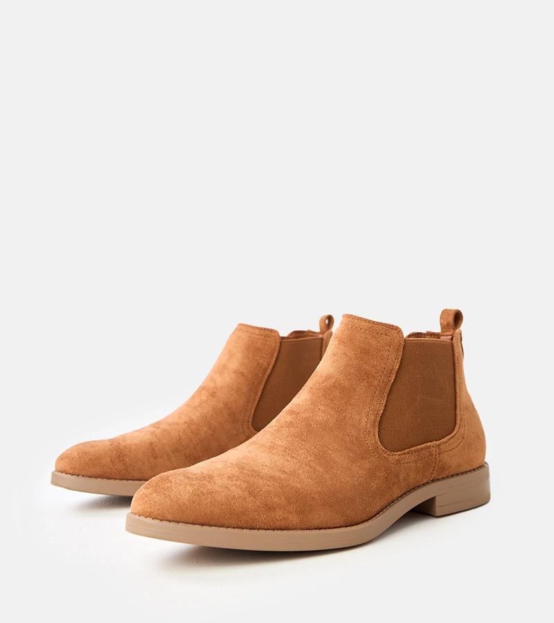 Hnědé pánské kotníkové boty Rubert