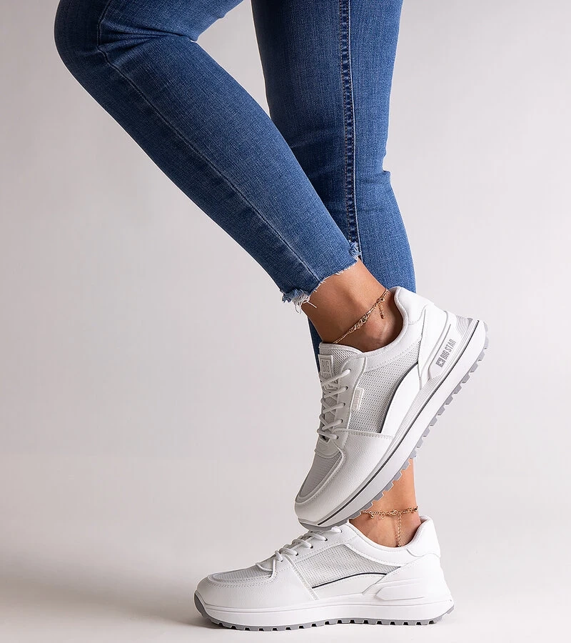 Bílé tenisky Big Star NN274A089