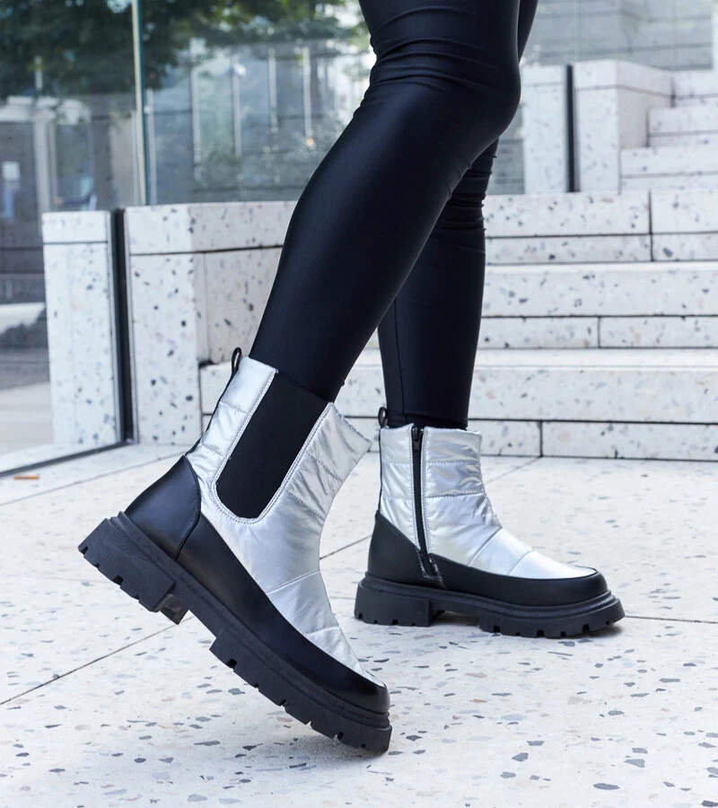 Metalické tepelně izolované sněhové boty Galvani