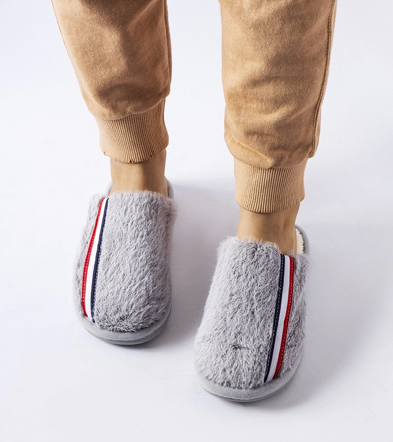 Šedé pantofle Plymouth