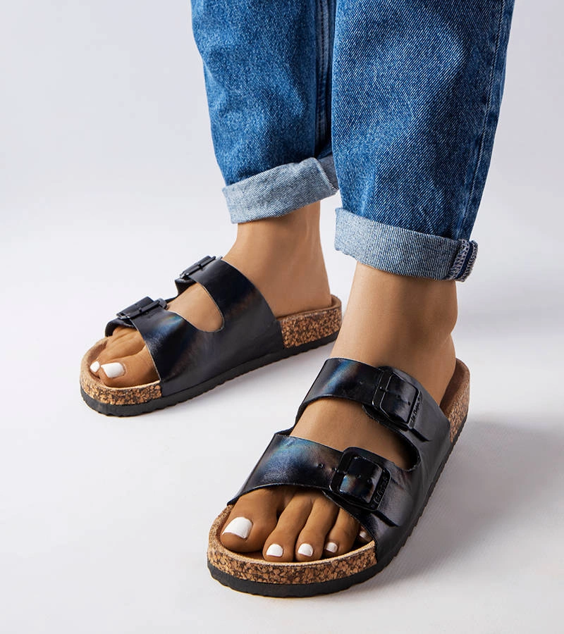 Černé žabky Lee Cooper LCW-22-35-1154L