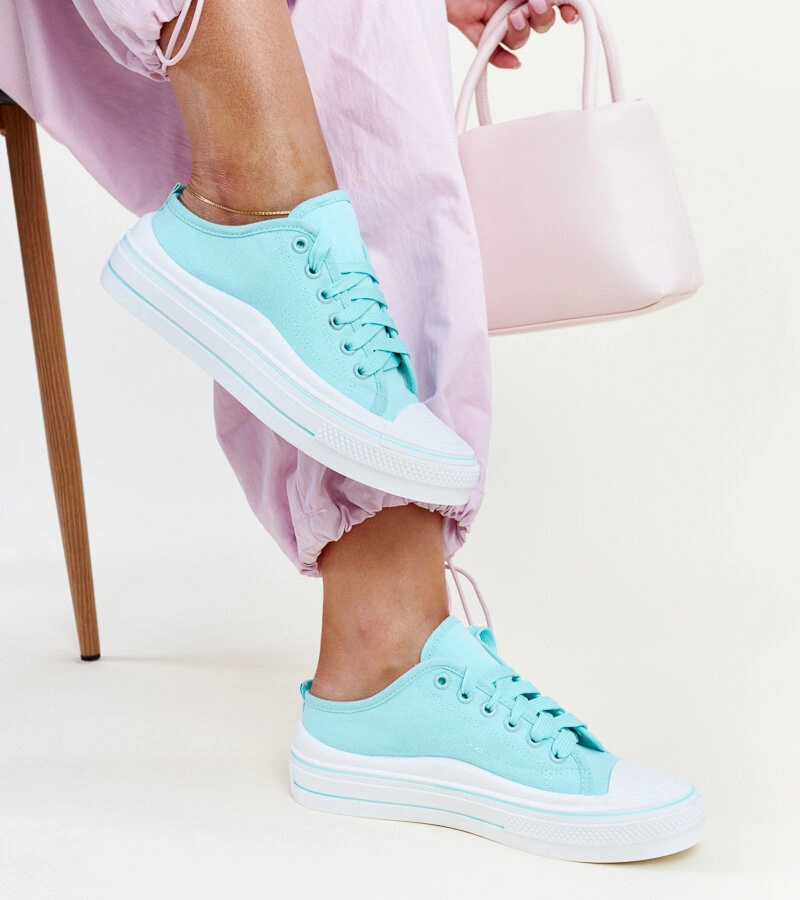 Mátové tenisky na platformě Fiori