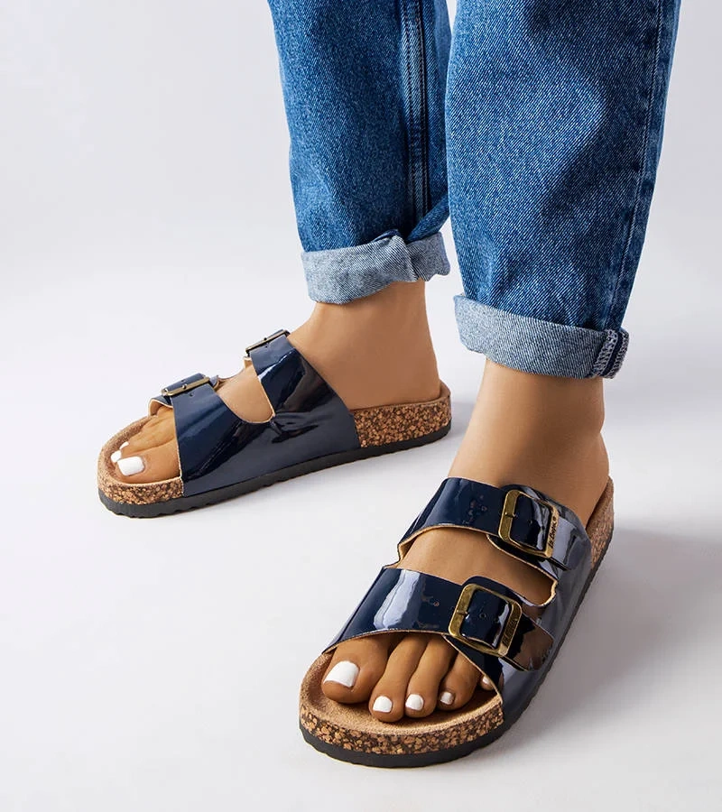 Modré žabky Lee Cooper LCW-22-35-1157L