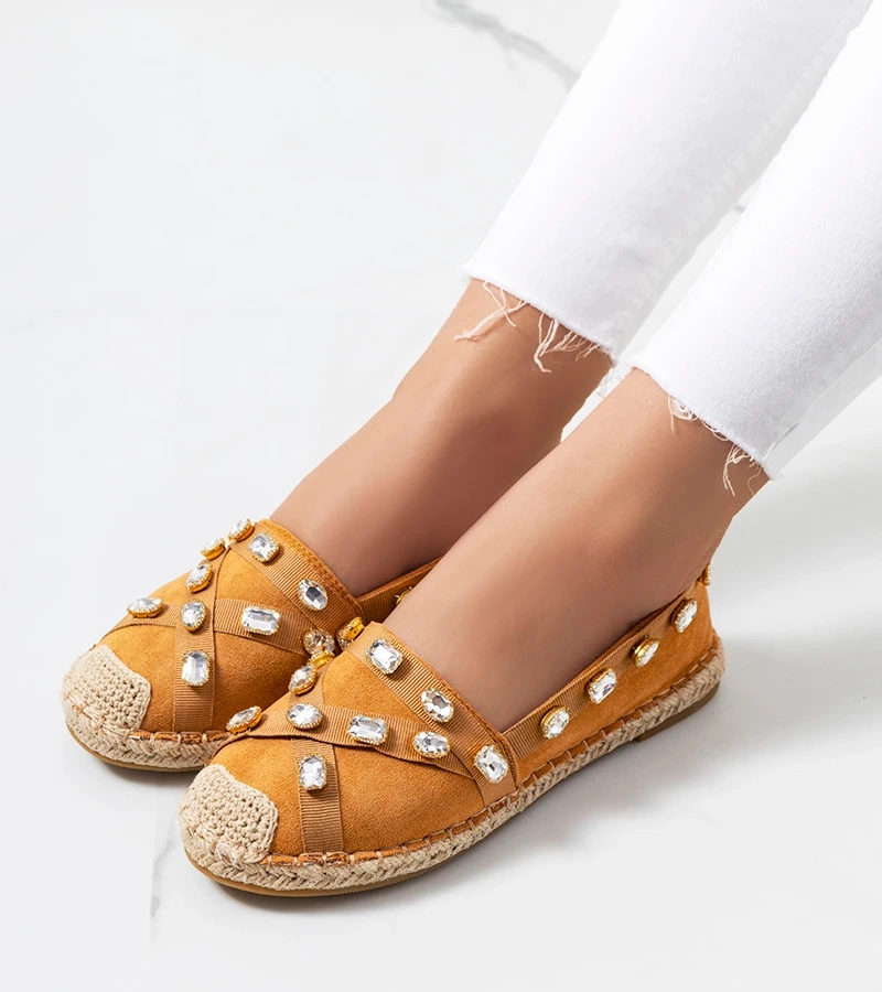Hnědé espadrilky Chanou