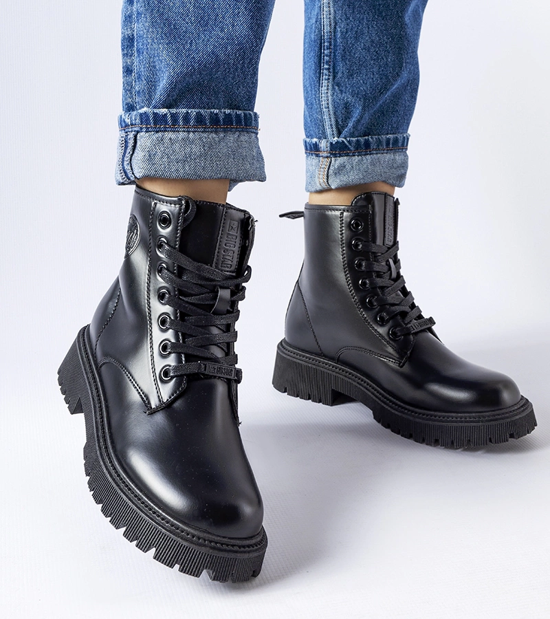 Černé zateplené workery Big Star MM274375