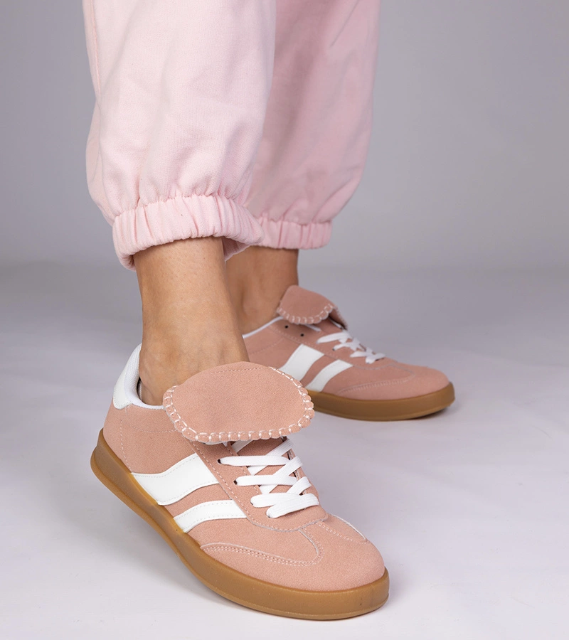 Růžové tenisky dámské sportovní Lukka