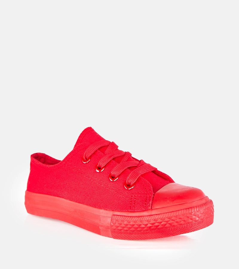 Červené dětské tenisky Jessa
