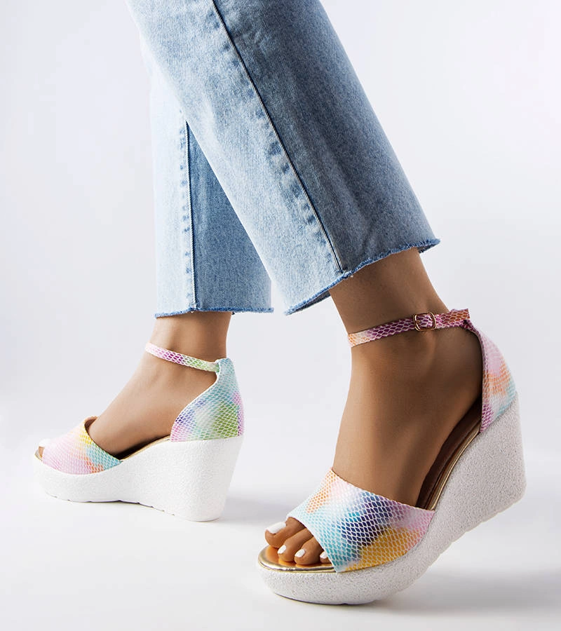 Dámské sandály Allis na platformě Rainbow