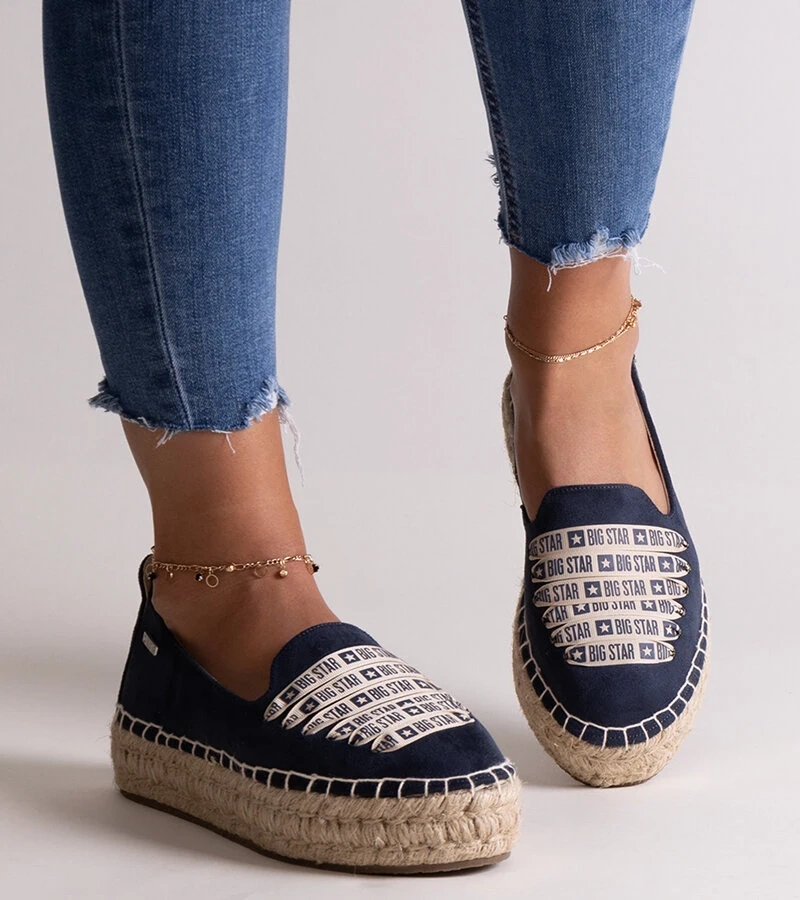 Granátové espadrilky Big Star JJ274889