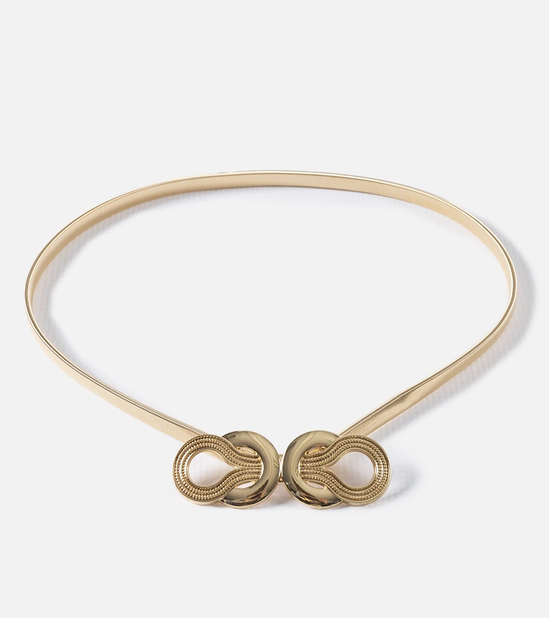 Zlatý elastický pásek Cava