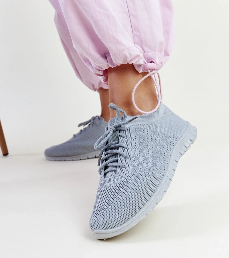 Šedé látkové tenisky Mairago