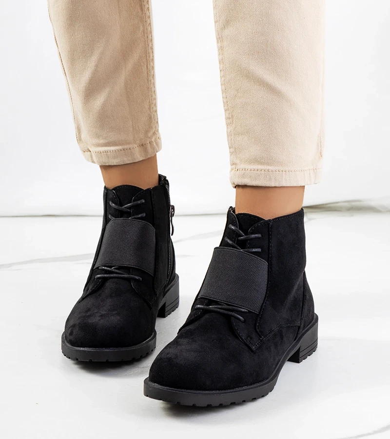 Černá boty Manoella