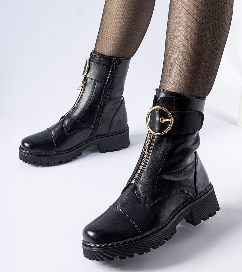 Černé podšité trapery Classe