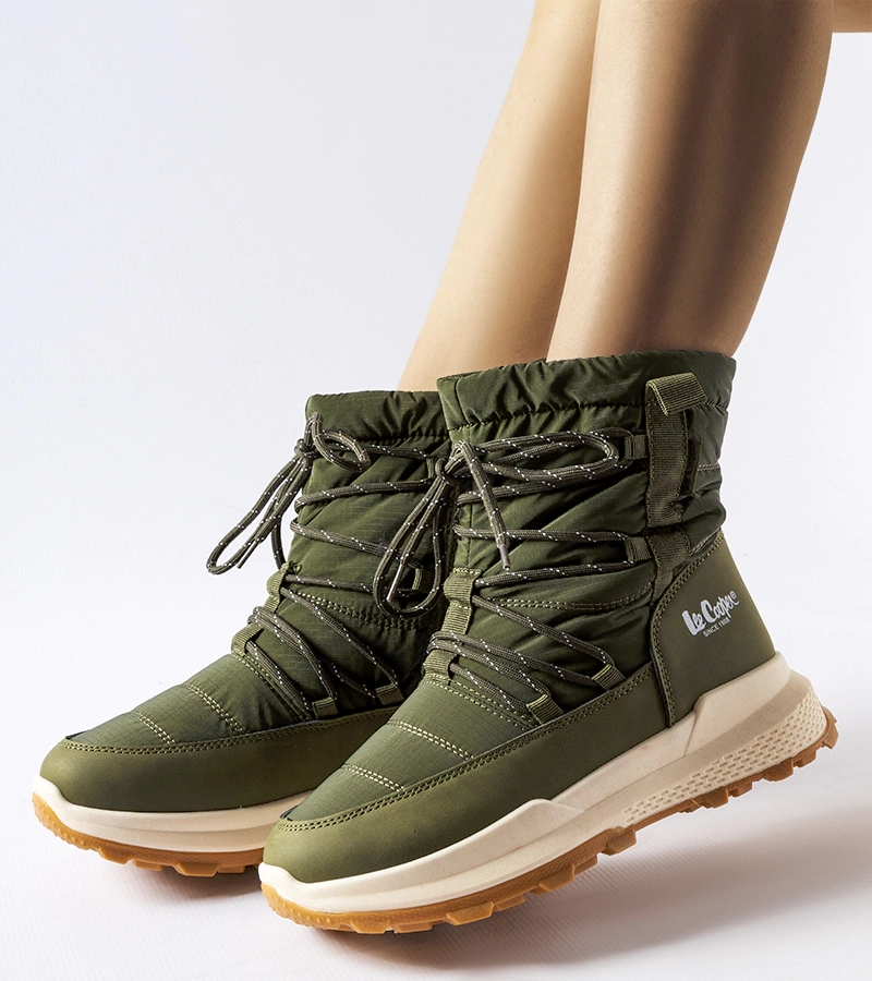 Zelené sněhule Lee Cooper LCJ-23-44-1988L