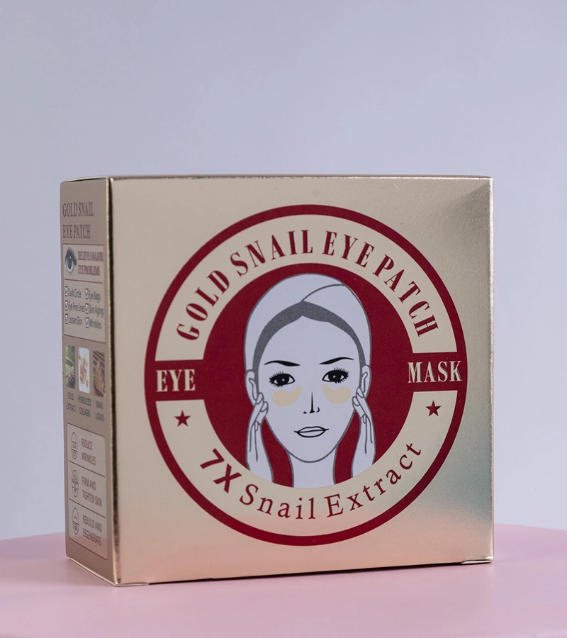 Hydrogelové polštářky pod oči GOLD SNAIL EYE PATCH 60 ks