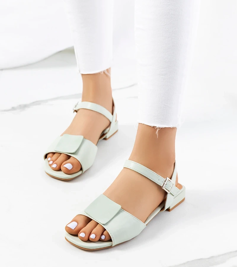 Zelené elegantní sandály Timmins