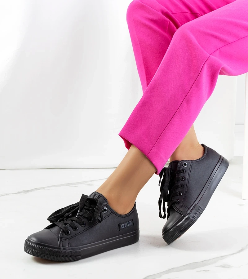 Černé tenisky Big Star KK274011